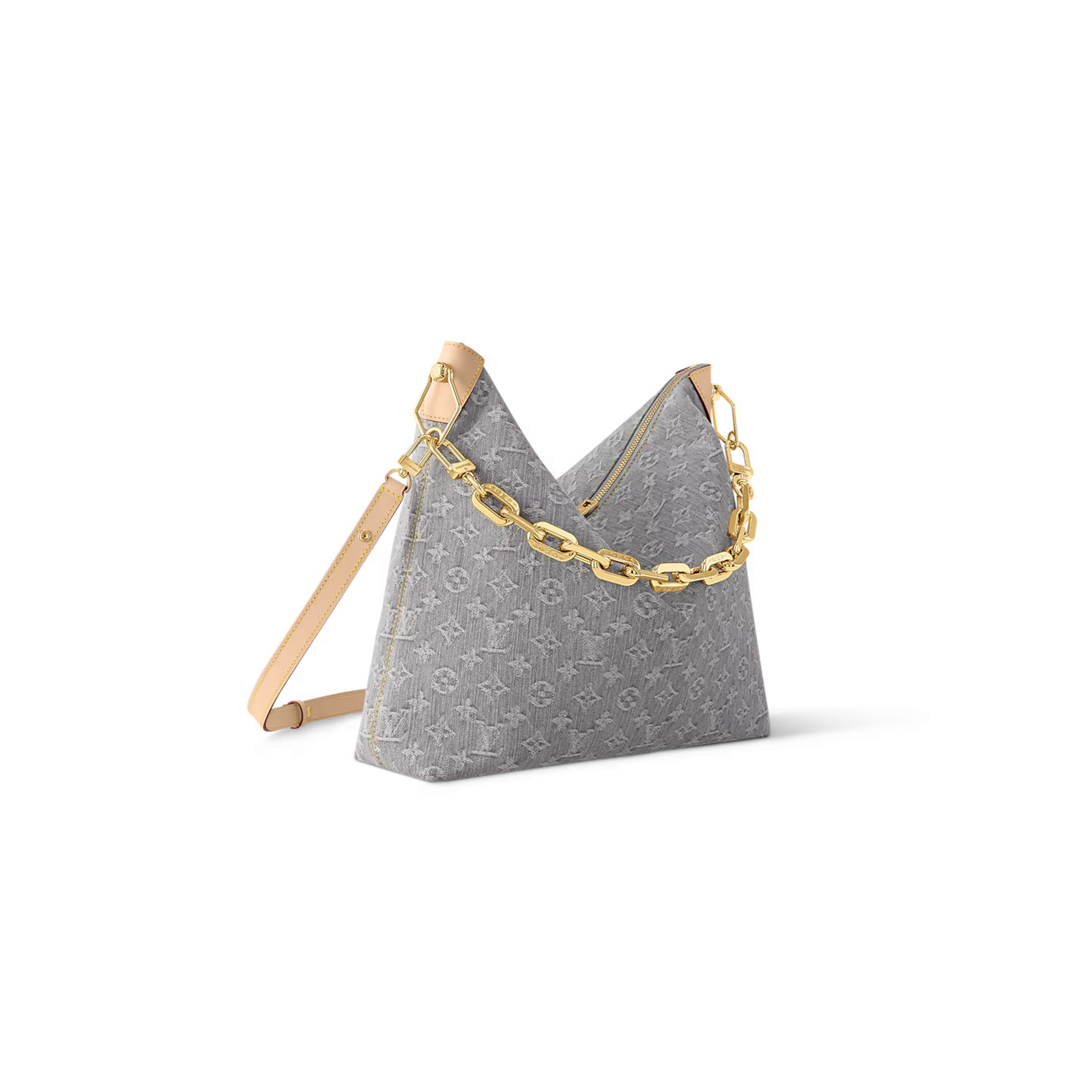 LOUIS VUITTON MASTER DENIM COUSSIN HOBO MM M13390 (38*33*10cm)